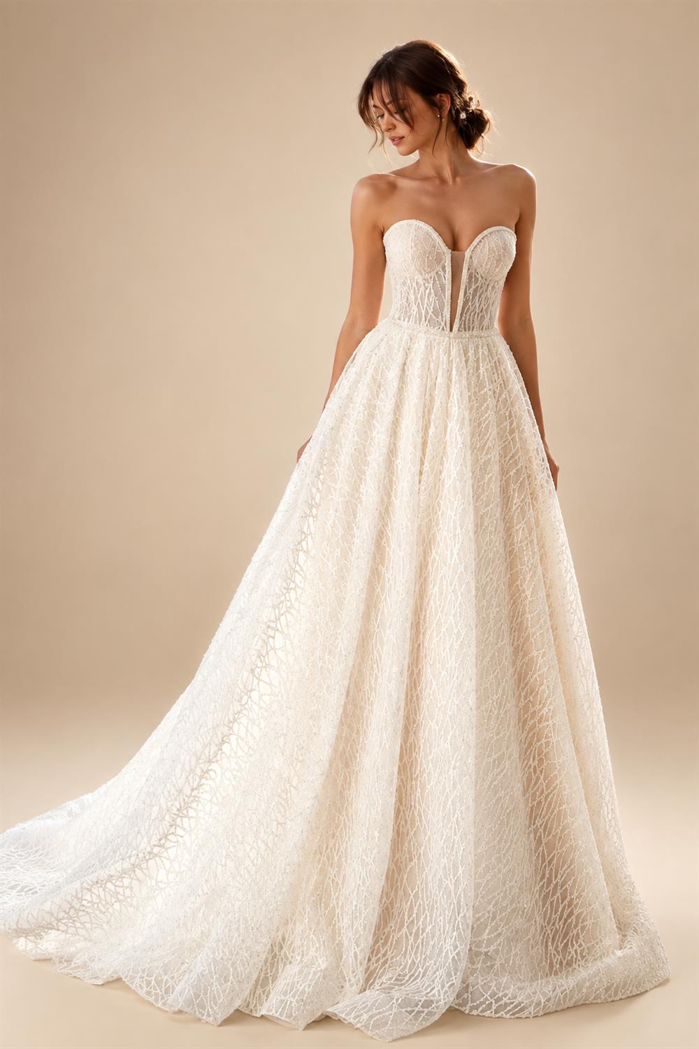 Sparkle Sequins Wedding Dresses Backless Sleeveless Sexy Bridal Gowns A-Line Robes Vestidos De Novia Customized