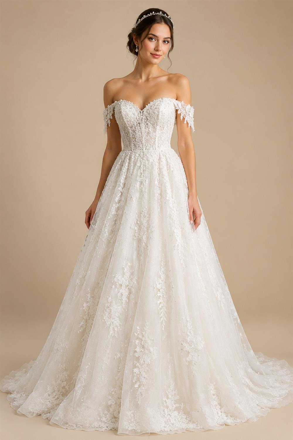Garden Tulle Wedding Dress Bridal Sleeveless Open Back Appliques A Line Bridal Gowns robe de mariée Customized