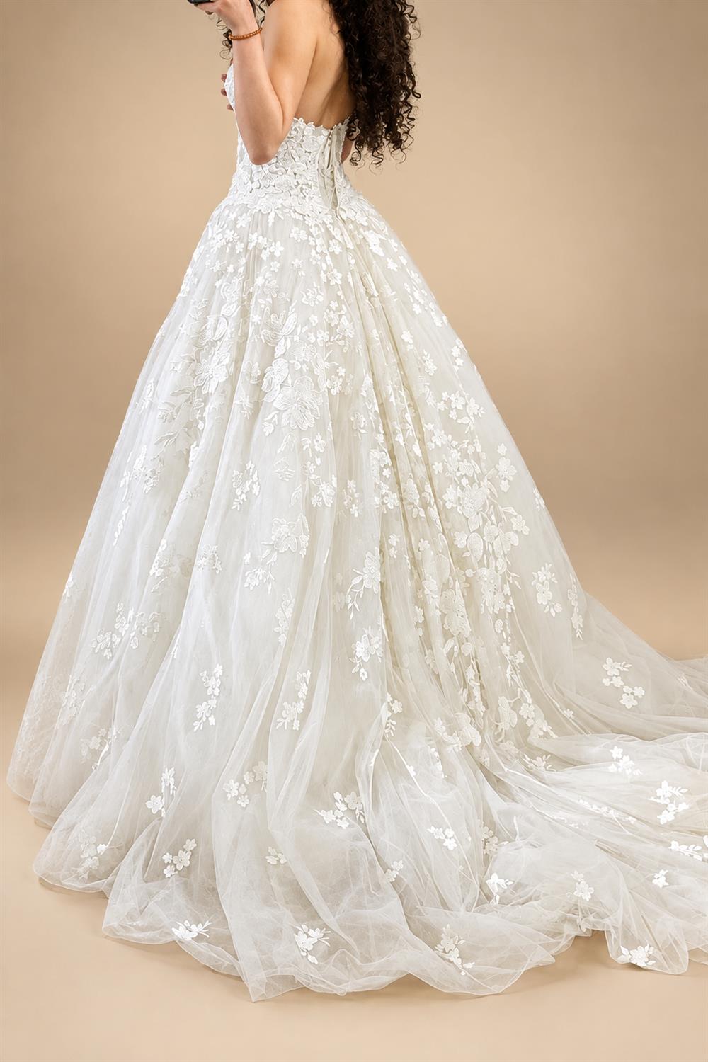 Mermaid Wedding Dresses with Detachable Train Strapless Sleeveless Pleat Backless Sweep Train Vestidos Customized