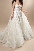 Mermaid Wedding Dresses with Detachable Train Strapless Sleeveless Pleat Backless Sweep Train Vestidos Customized