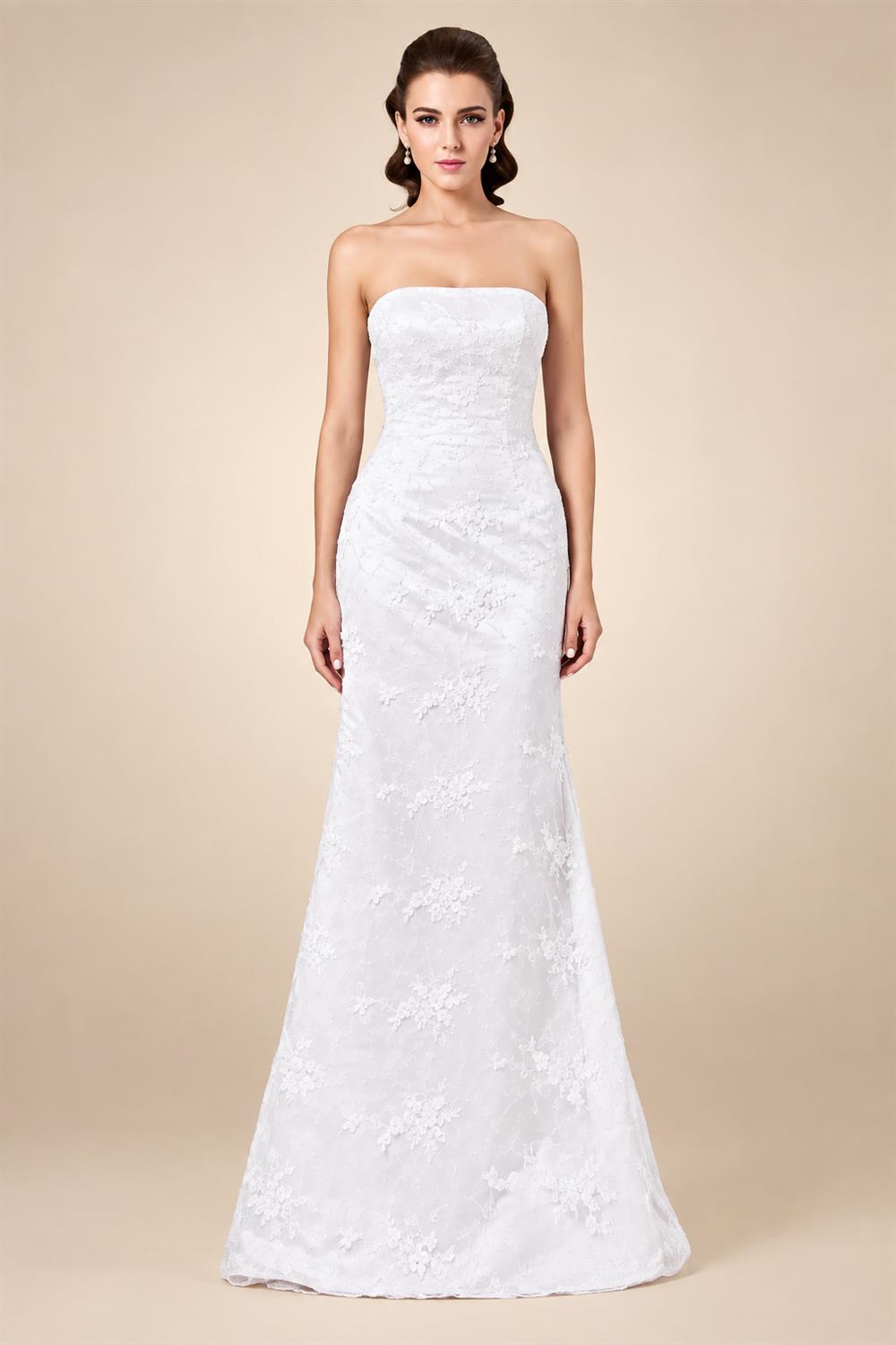 A Line Lace Floral Wedding Dress Illusion Long Sleeve Tulle Tulle Bridal Gown for Formal Ceremony Customized