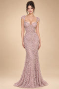 Off the Shoulder Mermaid Wedding Dress Customized Lace Appliques Backless vestidos para mujer elegantes y bonitos