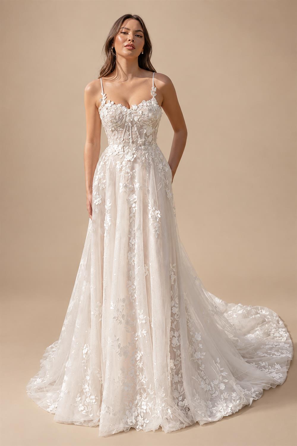 Sweetheart Mermaid Wedding Dresses For Mariages Appliques Lace Court Train Tulle Vestido De Casamento Customized