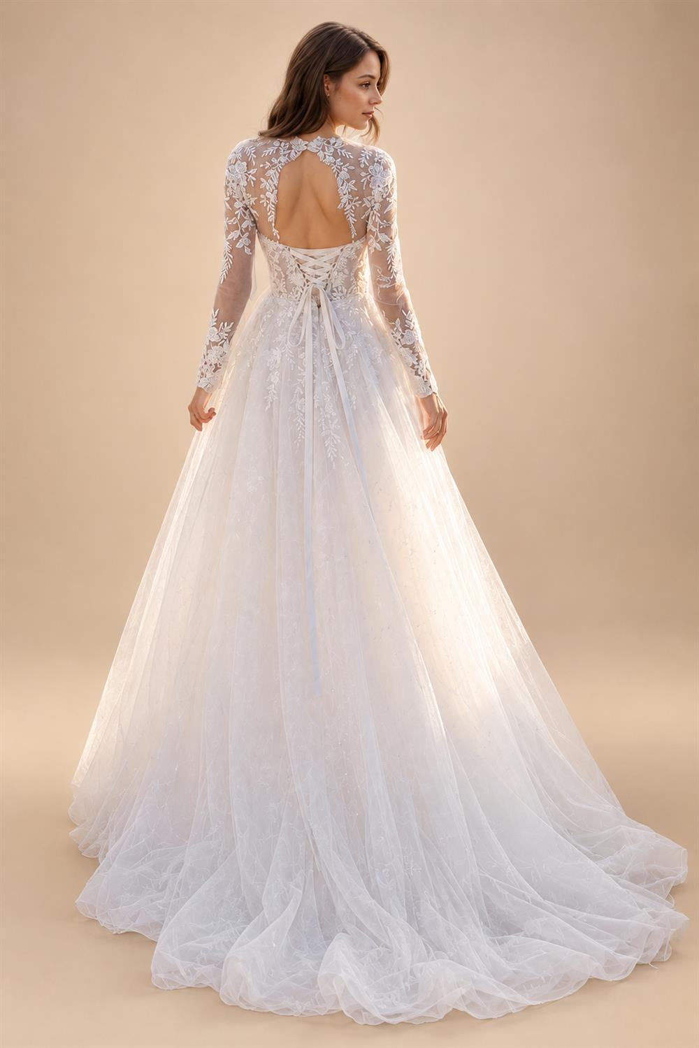 Strapless Sweetheart Corset Wedding Dress Lace Appliques A Line Bridal Gown Customized Boho Wedding Gown
