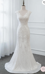 BMbridal Glamorous Jewel Black Mermaid Prom Dresses with Appliques Rhinestones