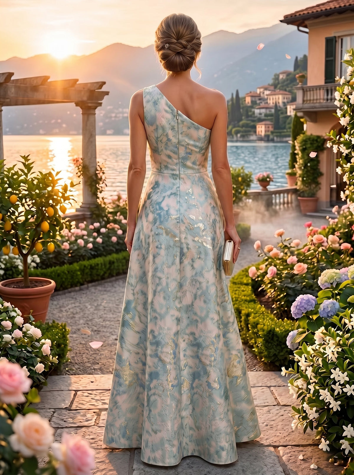 Chiffon A-Line/Princess Spaghetti Straps Mini Homecoming Dresses with Ruffles (SHI22370482)