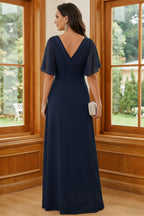 Sheath Satin One Shoulder Maxi Mother of the Bride & Groom Dresses with Ruffles Waist (SHI22500785)