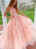 Robes longues de soirée formelles en tulle et dentelle, sans bretelles, coupe évasée, pour remise de diplômes et bal de fin d'année