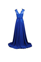 Vestido longo de dama de honor em chiffon Vestido de baile Vestidos de noite para regresso a casa BD022