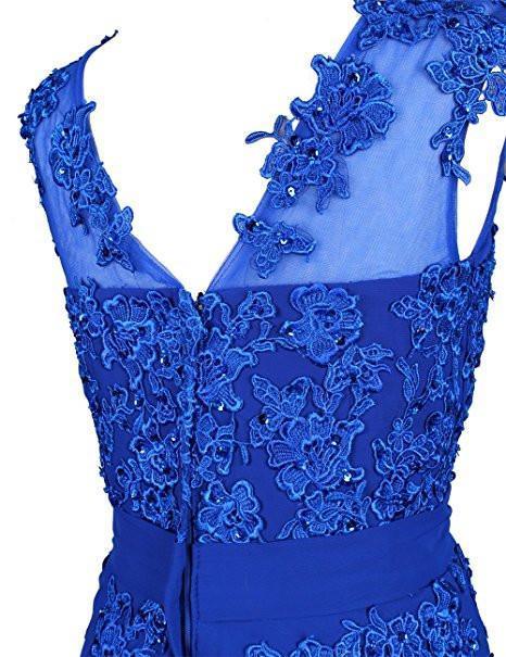 Vestido longo de dama de honor em chiffon Vestido de baile Vestidos de noite para regresso a casa BD022