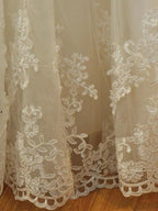 Vestidos de Noiva Longos com Cauda, Sem Alças, em Renda e Organza, Estilo Sereia e Corte Princesa