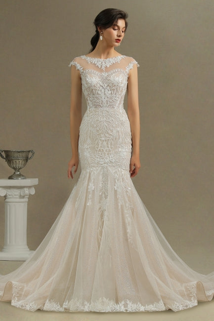 Vestido de novia sirena de lujo | Vestidos de novia de encaje