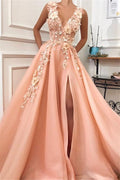 Nouvelles robes de soirée longues à col en V | Robes de bal