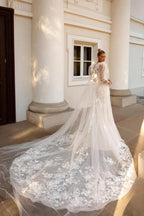 Robes de mariée sirène en dentelle sans manches, chérie noble