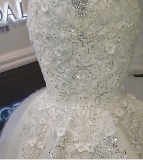 Mermaid Wedding Dress Off The Shoulder With Appliques Beads