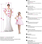 Vestidos de Noiva Elegantes em Tule Transparente com Aplicações de Renda de Sereia Bonita e Mangas Compridas
