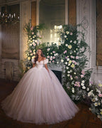 Prinzessin Luxus Brautkleider Glitzer mit Spitze 