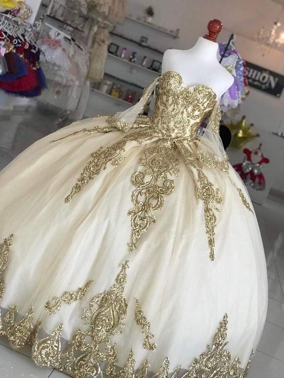 Robe de bal en tulle à décolleté cœur éblouissante Robe de seize ans Y960