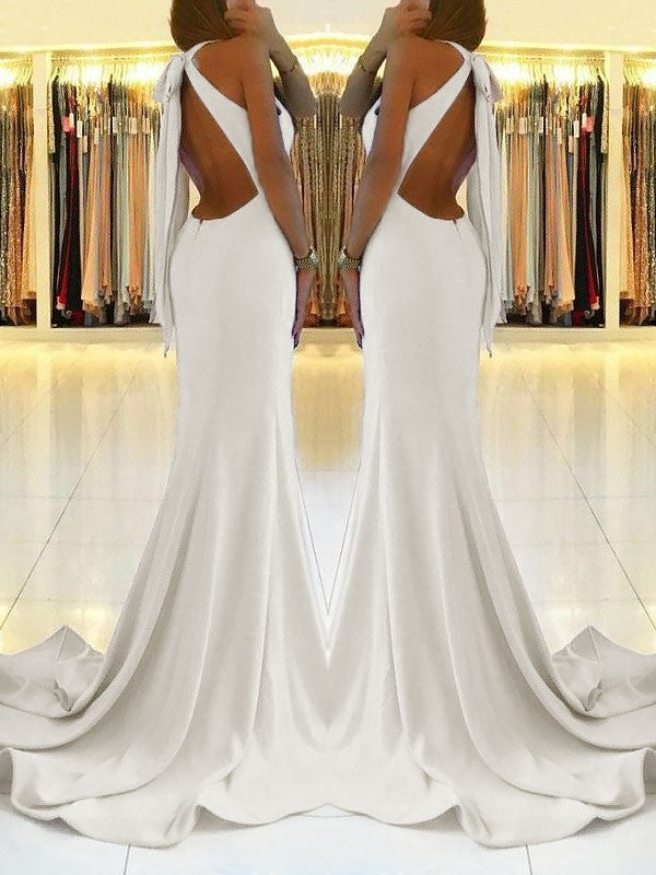 Vestido de Festa Justo Sem Mangas com Alças e Folhos em Crepe Elástico
