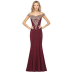 Vestido de Baile Vintage de Cetim, Sem Mangas, com Decote Ombro a Ombro em Coluna